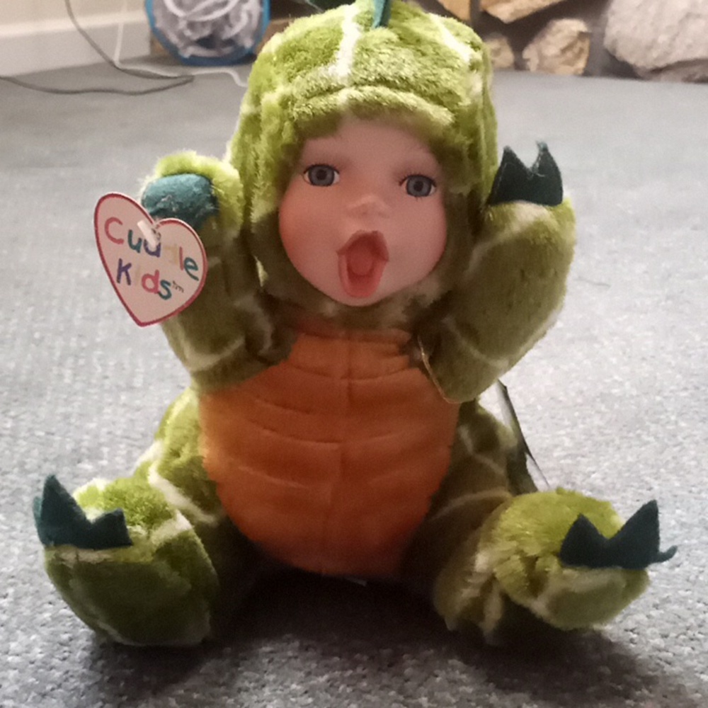 Adorable cuddle kids Tracy T-rex
